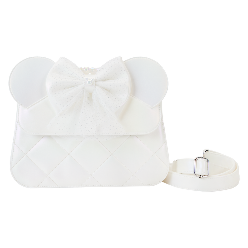 Loungefly Minnie Mouse Iridescent Wedding Crossbody Bag