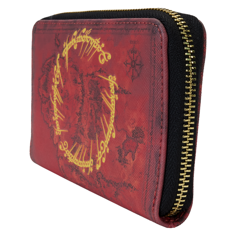Loungefly The Lord of the Rings The One Ring Glow Zip Around Wallet