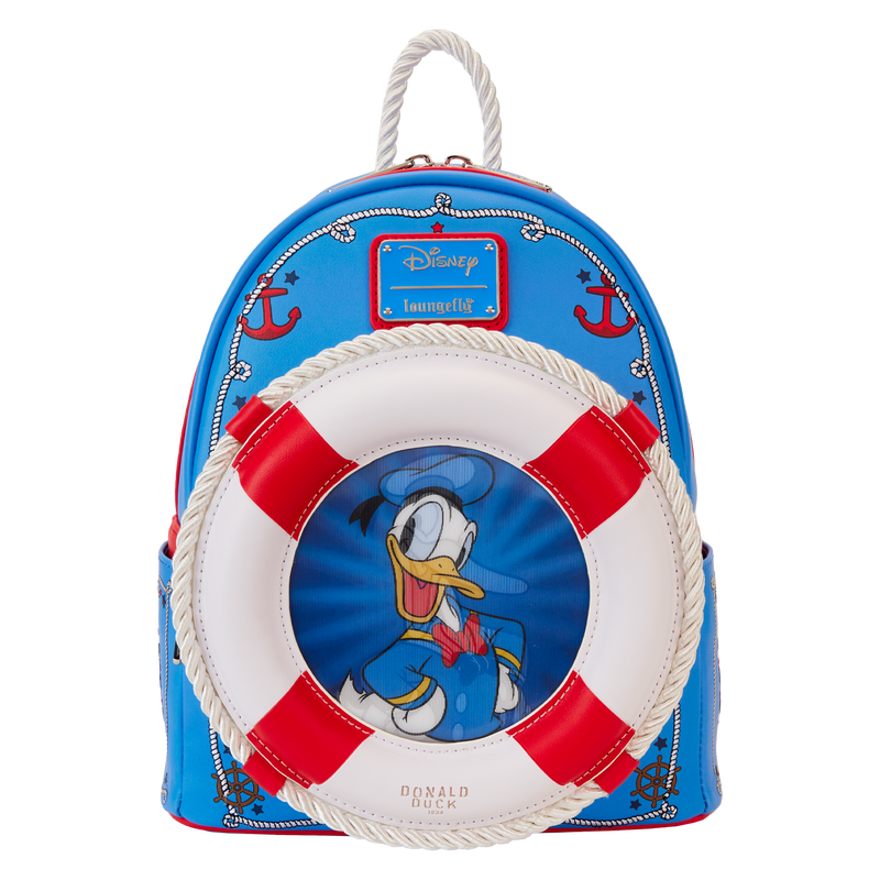 Loungefly Donald Duck 90th Anniversary Lenticular Mini Backpack