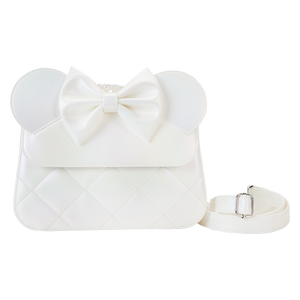 Loungefly Minnie Mouse Iridescent Wedding Crossbody Bag