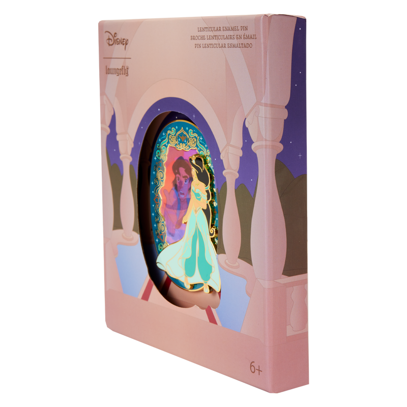 Loungefly Aladdin Princess Series 3" Collector Box Lenticular Pin