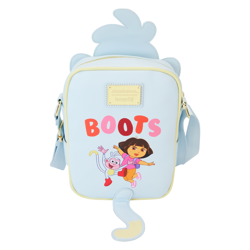 Loungefly Dora the Explorer Boots Crossbuddies® Cosplay Crossbody Bag with Coin Bag