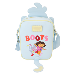 Loungefly Dora the Explorer Boots Crossbuddies® Cosplay Crossbody Bag with Coin Bag