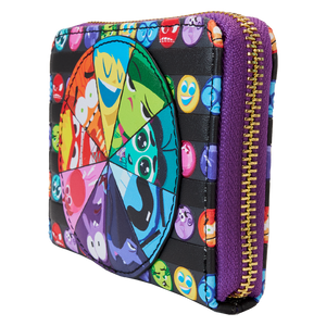 Loungefly Inside Out 2 Core Memories Zip Around Wallet