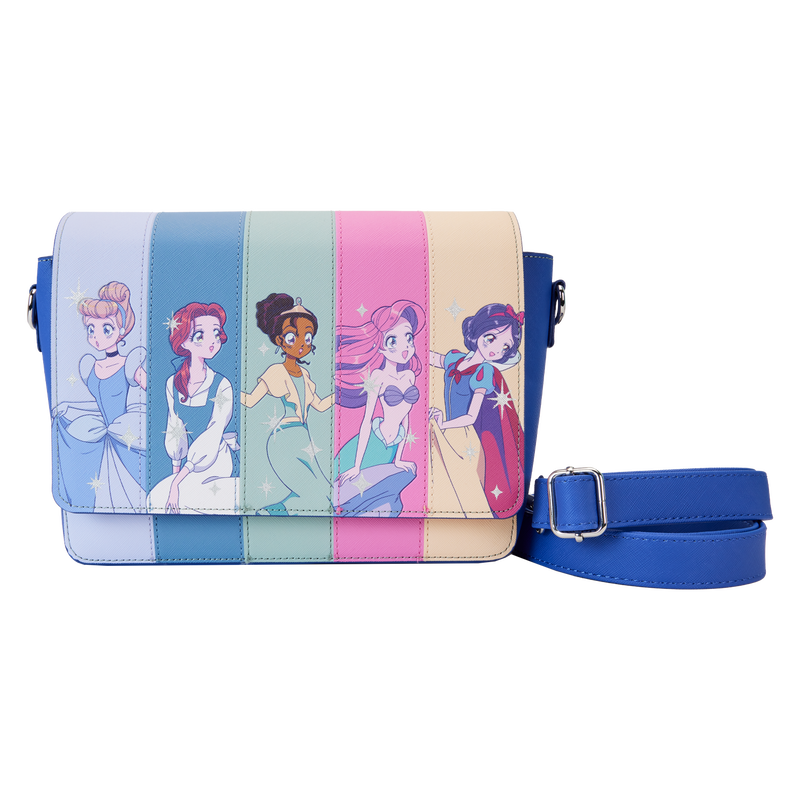Loungefly Disney Princess Manga Style Crossbody Bag