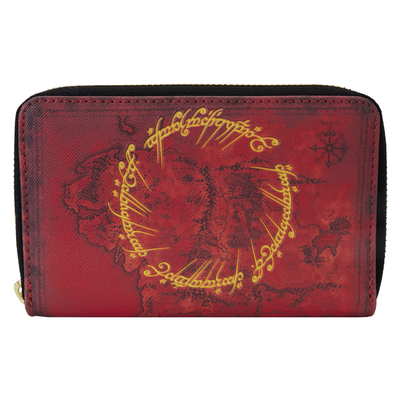 Loungefly The Lord of the Rings The One Ring Glow Zip Around Wallet