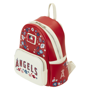 Loungefly MLB Los Angeles Angels Floral Mini Backpack