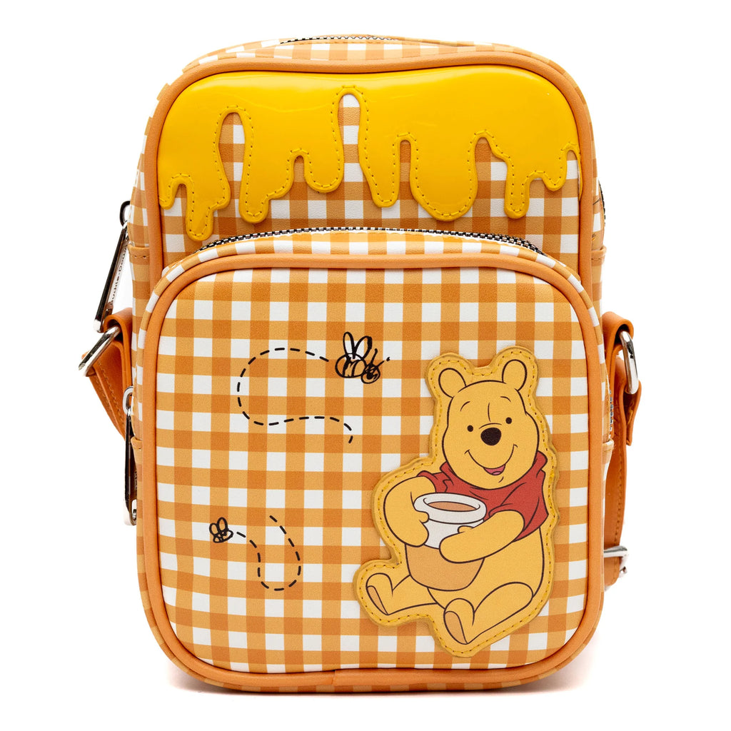 Disney Winnie the Pooh Hunny Pot Pose Vegan Leather Crossbody bag