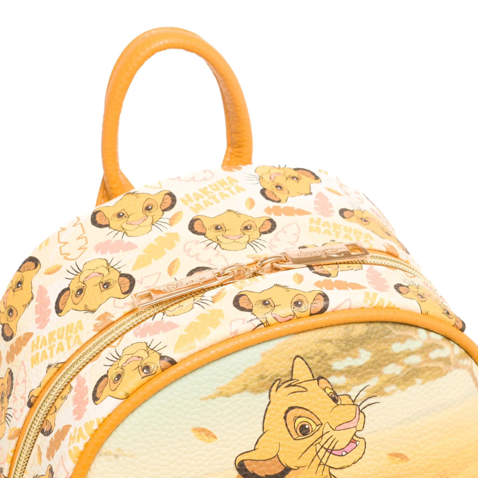 Lion King Simba “HaKuna Matata” WondaPop Vegan Leather Fashion Mini Backpack