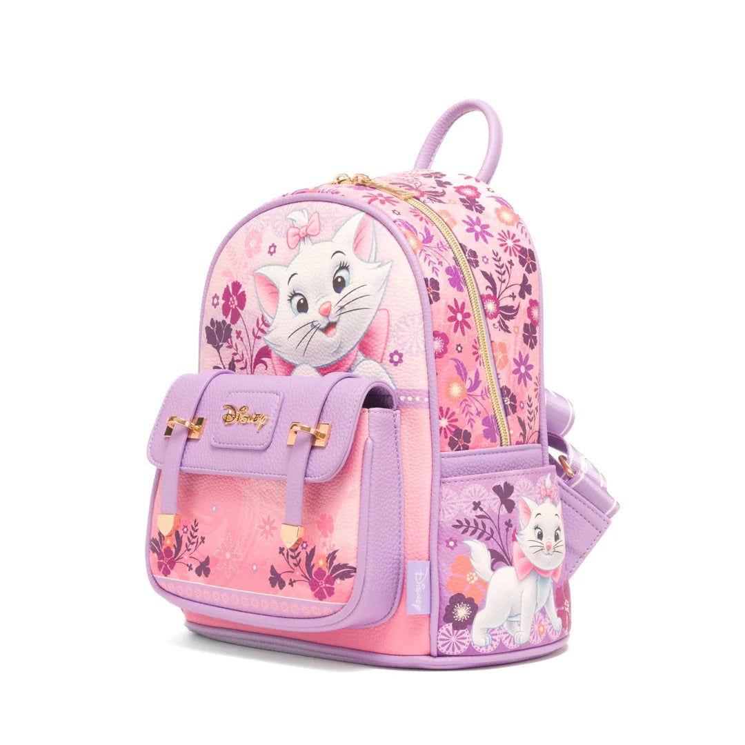 WondaPop Disney Aristocats Marie “Floral" Vegan Leather Fashion