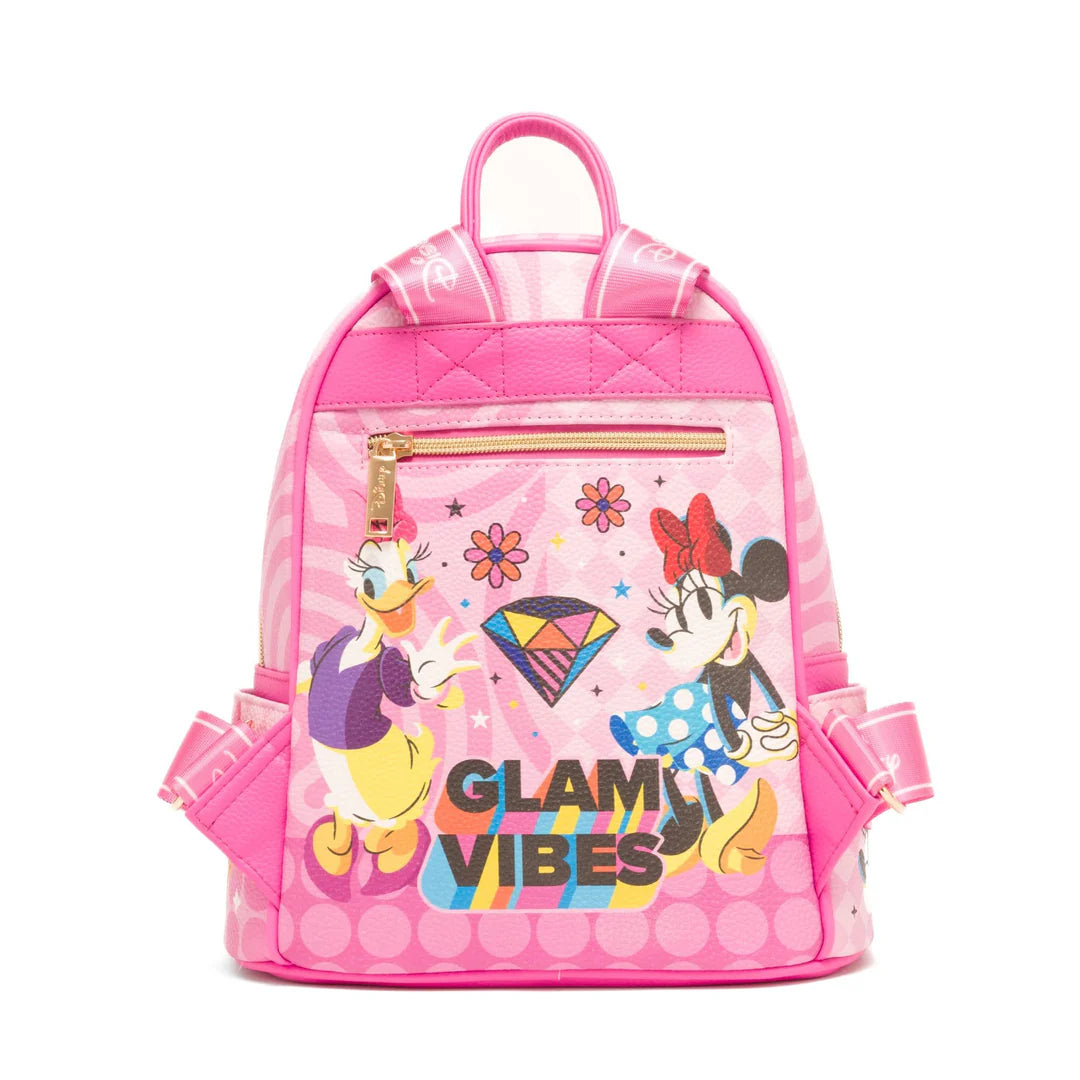 WondaPop Disney Minnie Mouse Glam Vibes" Vegan Leather Mini Backpack