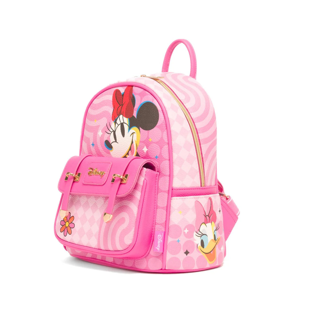 WondaPop Disney Minnie Mouse Glam Vibes" Vegan Leather Mini Backpack