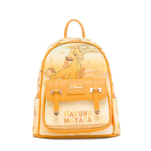 Lion King Simba “HaKuna Matata” WondaPop Vegan Leather Fashion Mini Backpack