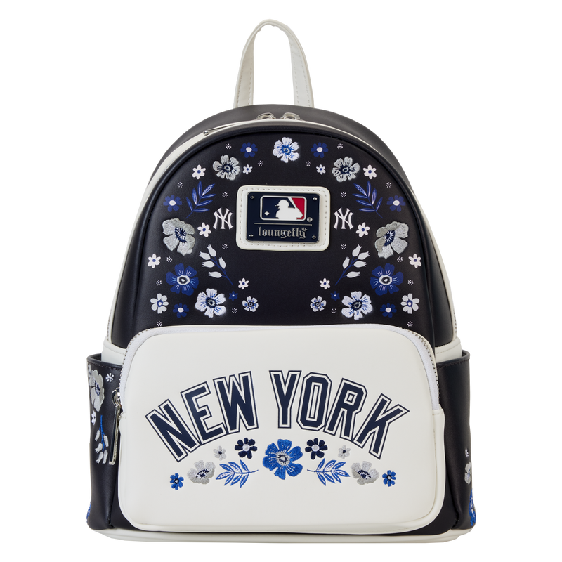 Loungefly MLB New York Yankees Floral Mini Backpack