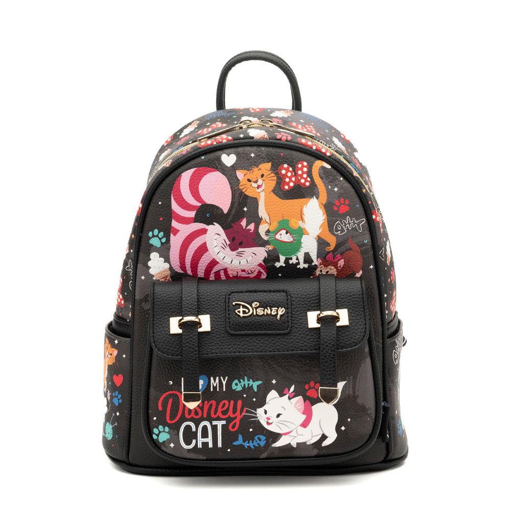 Cats of Disney WondaPop 11" Vegan Leather Fashion Mini Backpack