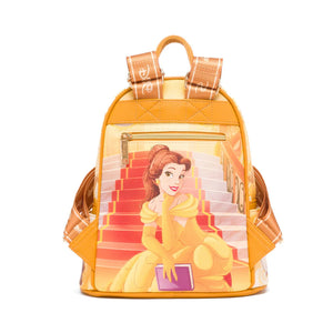 WondaPop Disney Beauty and the Beast “Yellow Belle" Vegan Leather Fashion Mini Backpack