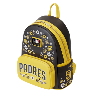 Loungefly MLB San Diego Padres Floral Mini Backpack