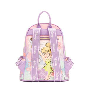 Tinkerbell “Never Grow Up” WondaPop" Vegan Leather Fashion Mini Backpack