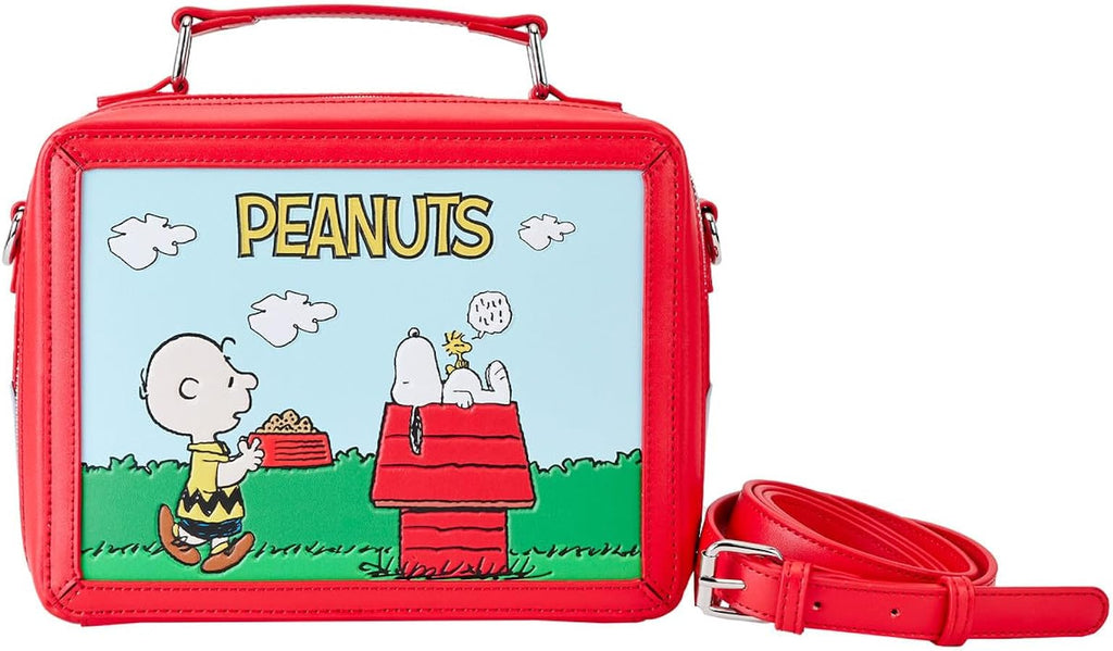 Peanuts Charlie Brown Vintage Lunchbox Crossbody Bag