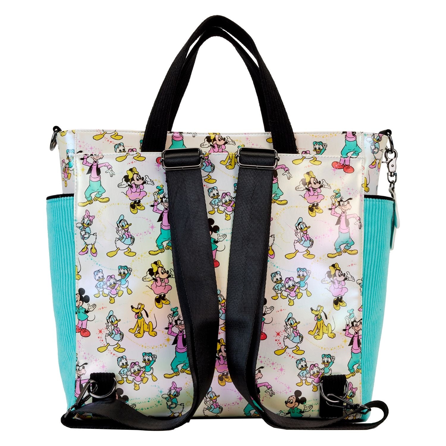Loungefly DISNEY D100 CLASSIC AOP CONVERTIBLE TOTE BAG
