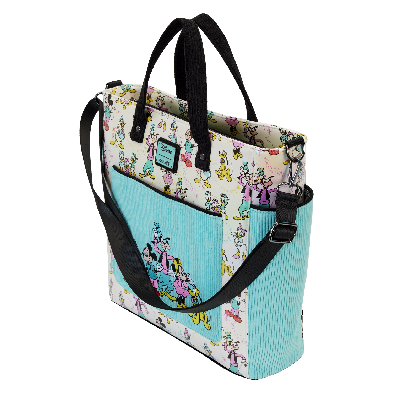Loungefly DISNEY D100 CLASSIC AOP CONVERTIBLE TOTE BAG