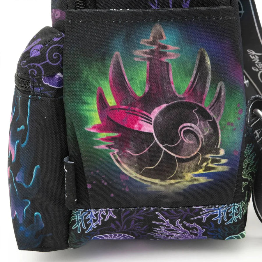 WondaPop Disney Villains Ursula 13" Nylon Mini Backpack