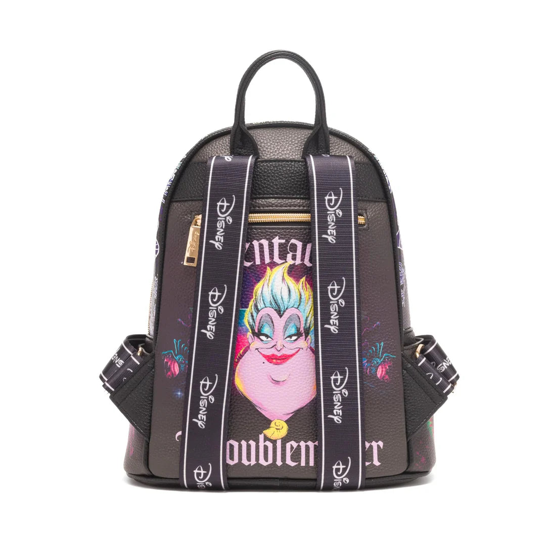 Wondapop Disney Ursula Tentacles of Terror 11" Vegan Leather Mini Backpack