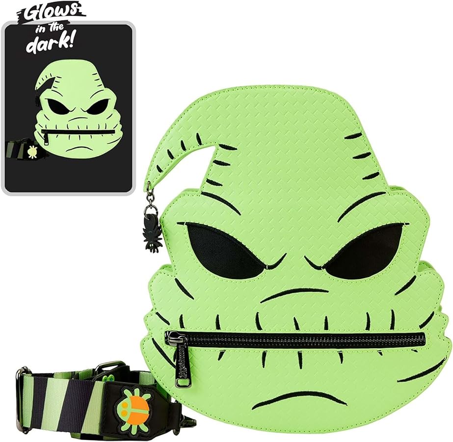 Loungefly Disney Nightmare Before Christmas Oogie Boogie Glow Crossbody