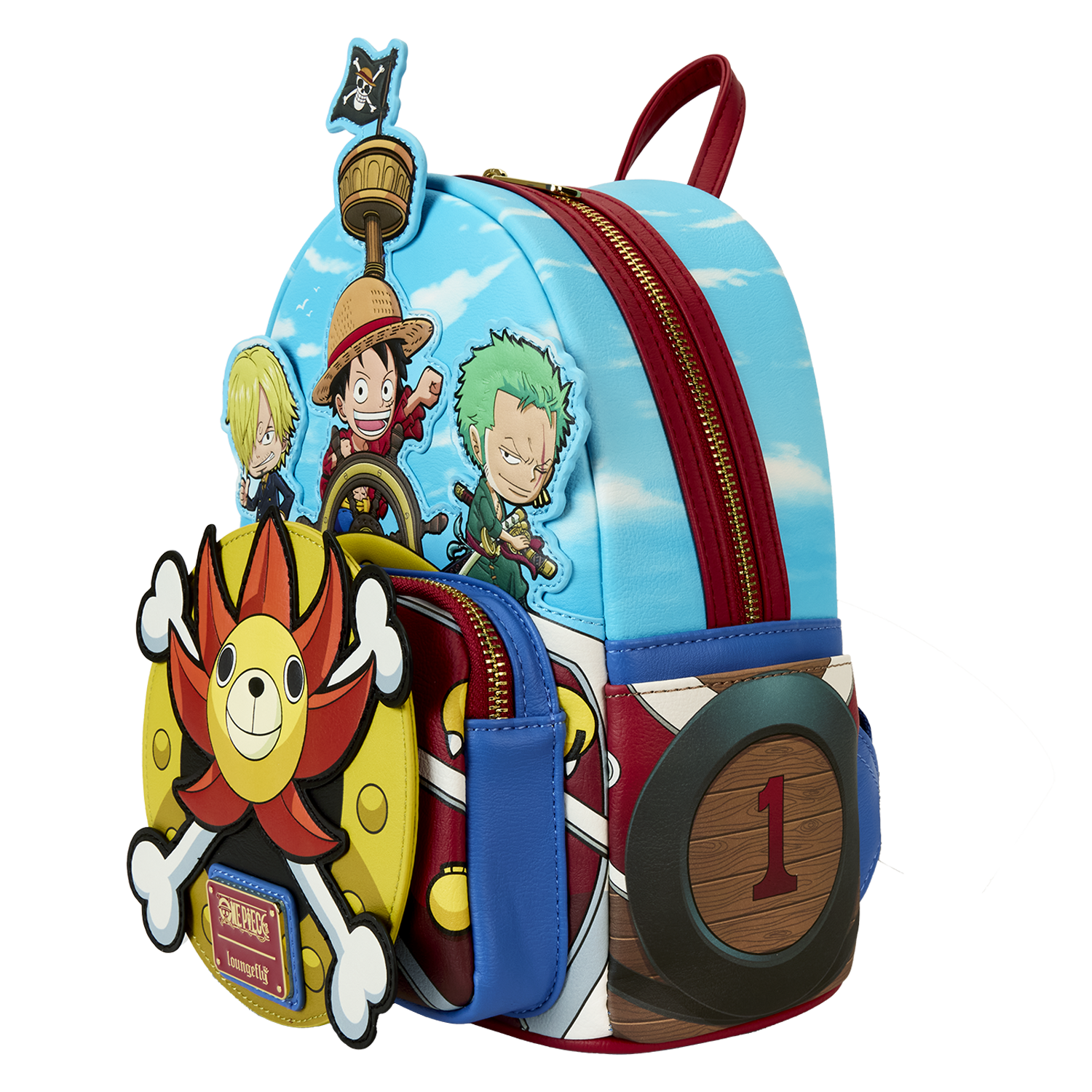 LOUNGEFLY TOEI ONE PIECE MINI BACKPACK