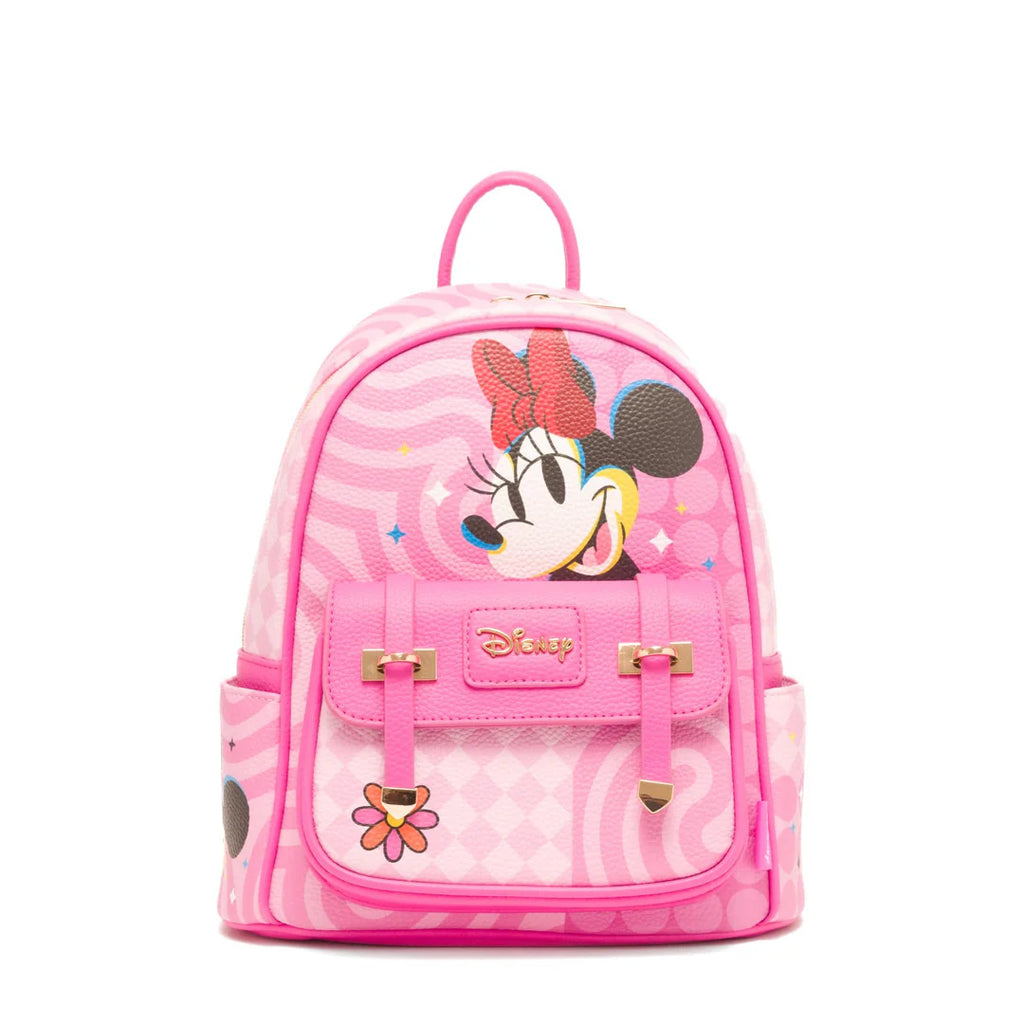 WondaPop Disney Minnie Mouse Glam Vibes" Vegan Leather Mini Backpack