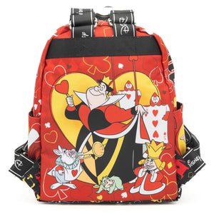 WondaPop Disney Villains Queen of Hearts 13" Nylon Mini Backpack