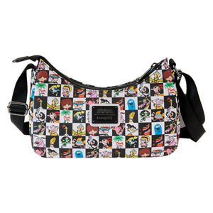 LF CARTOON NETWORK RETRO COLLAGE CROSSBODY BAG WITH COIN POUCH