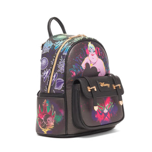 Wondapop Disney Ursula Tentacles of Terror 11" Vegan Leather Mini Backpack