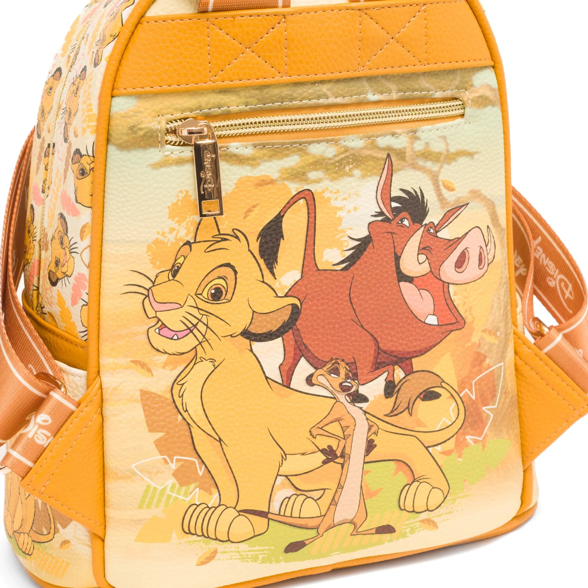 Lion King Simba “HaKuna Matata” WondaPop Vegan Leather Fashion Mini Backpack