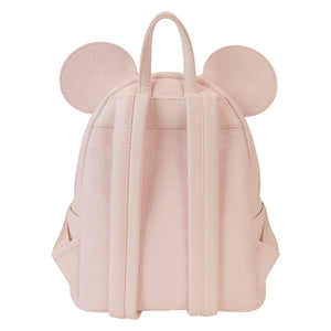 LOUNGEFLY DISNEY MINNIE EAR EVERGREEN MINI BACKPACK