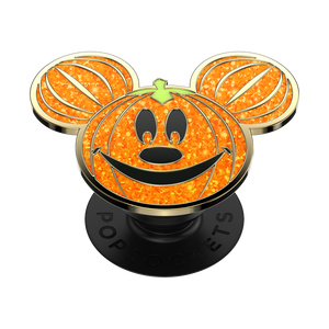 Disney - Enamel Glitter Mickey Pumpkin Pop Socket