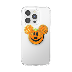 Disney - Enamel Glitter Mickey Pumpkin Pop Socket
