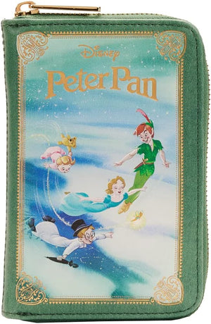 Disney Peter Pan Book Series Loungefly Ziparound Wallet