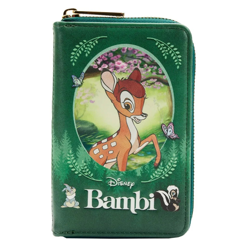 Loungefly Disney Classic Books Bambi Zip Around Wallet