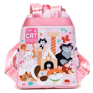 Disney Cats Nylon Mini Backpack
