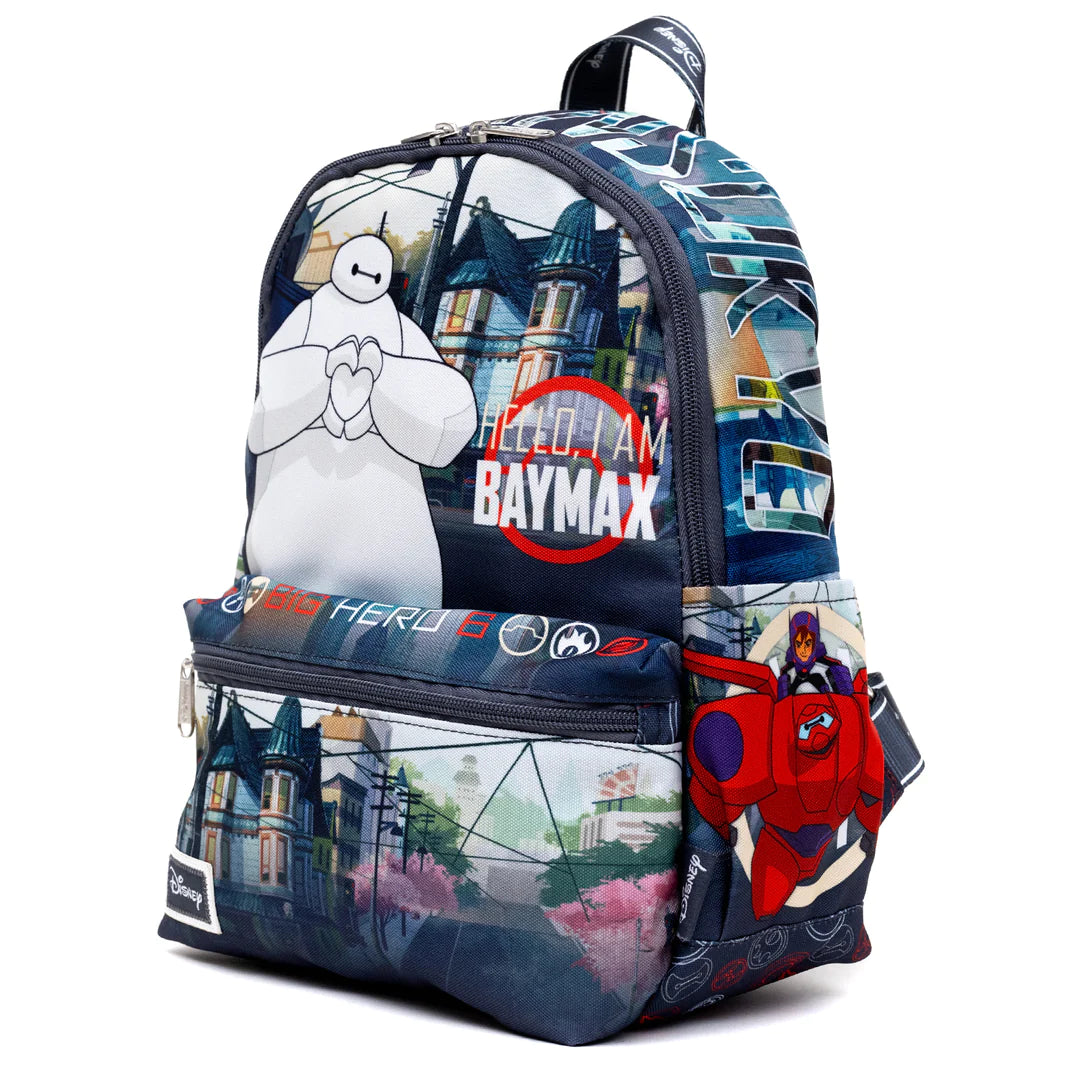 Baymax and Friends Nylon Mini Backpack