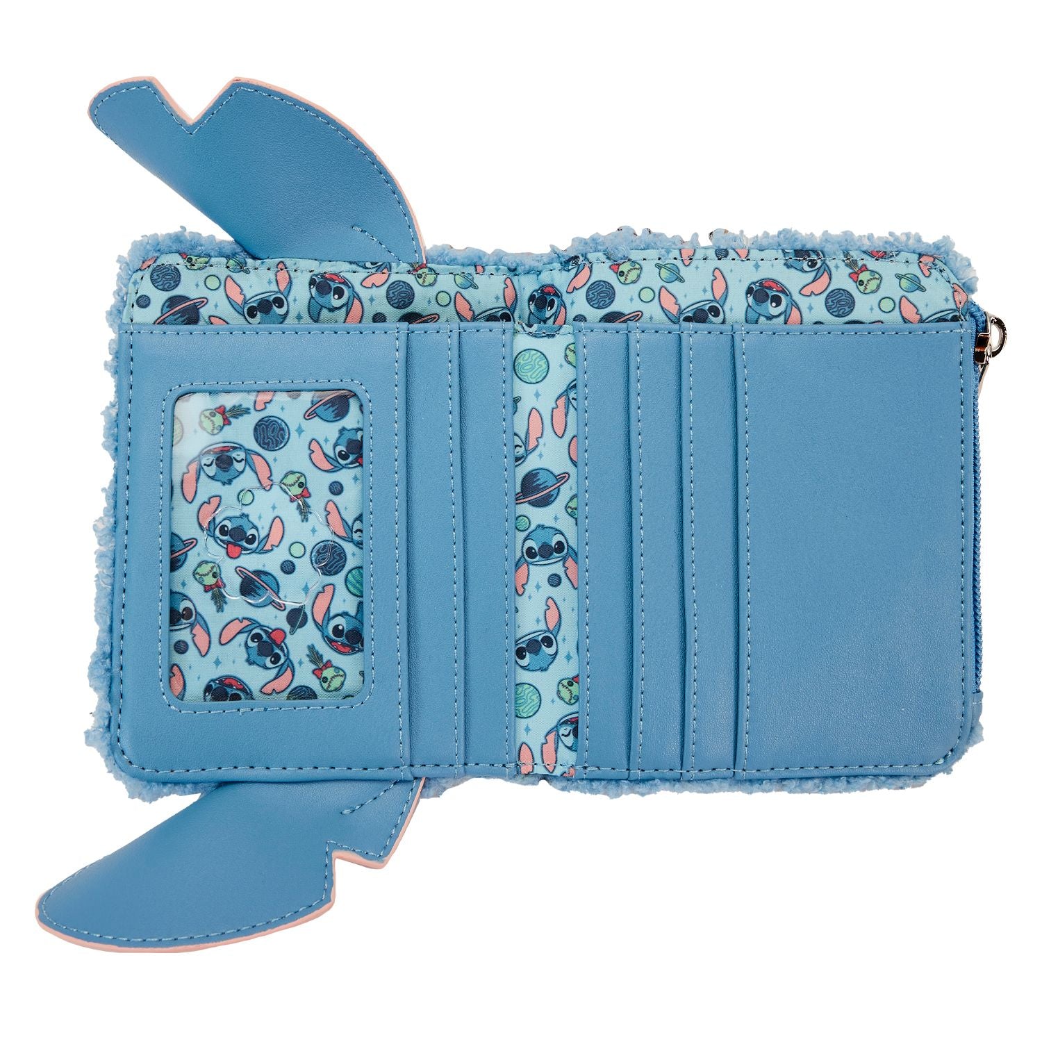 Loungefly DISNEY STITCH PLUSH BIFOLD WALLET