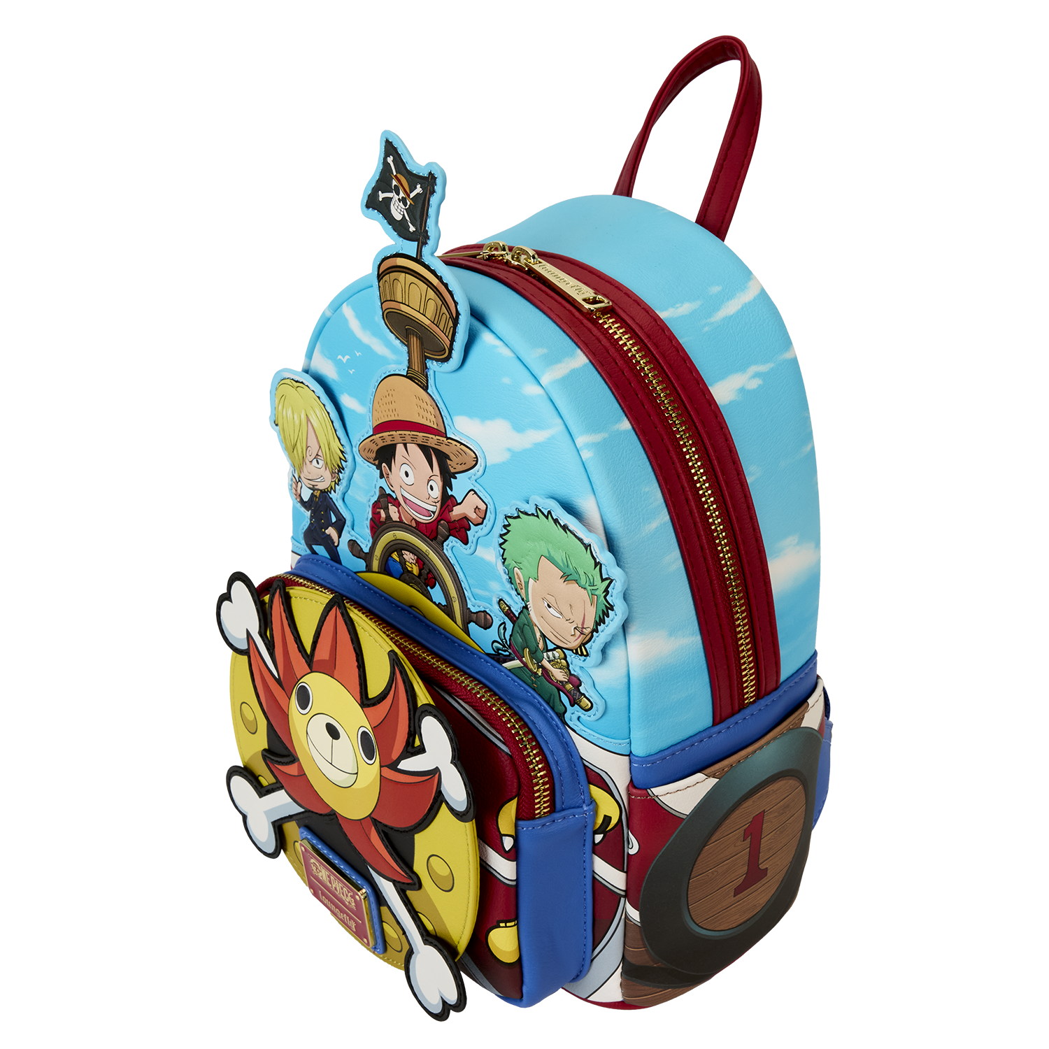 LOUNGEFLY TOEI ONE PIECE MINI BACKPACK