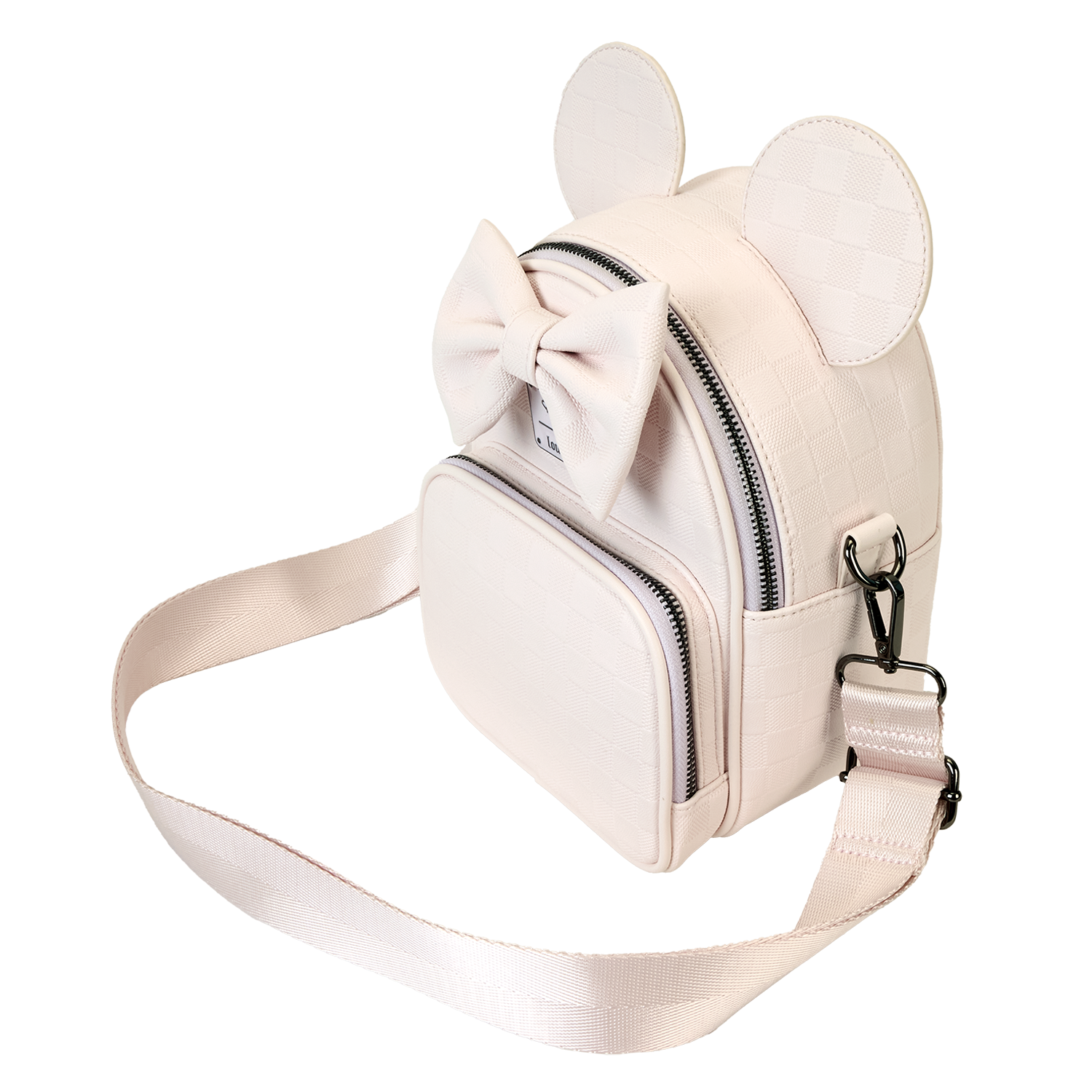 LOUNGEFLY DISNEY MINNIE EAR EVERGREEN  CONVERTIBLE CROSSBODY