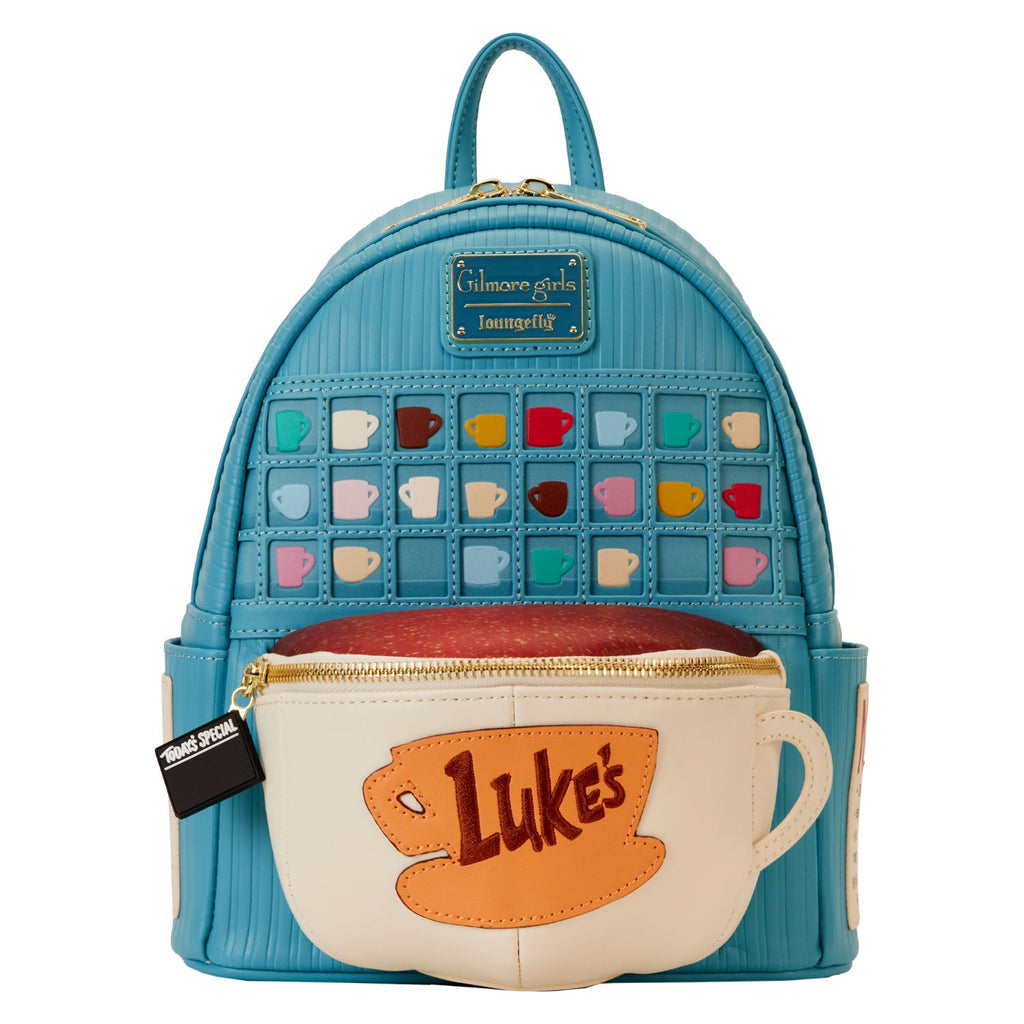 Loungefly GILMORE GIRLS LUKES DINER DOMED COFFEE CUP MINI BACKPACK
