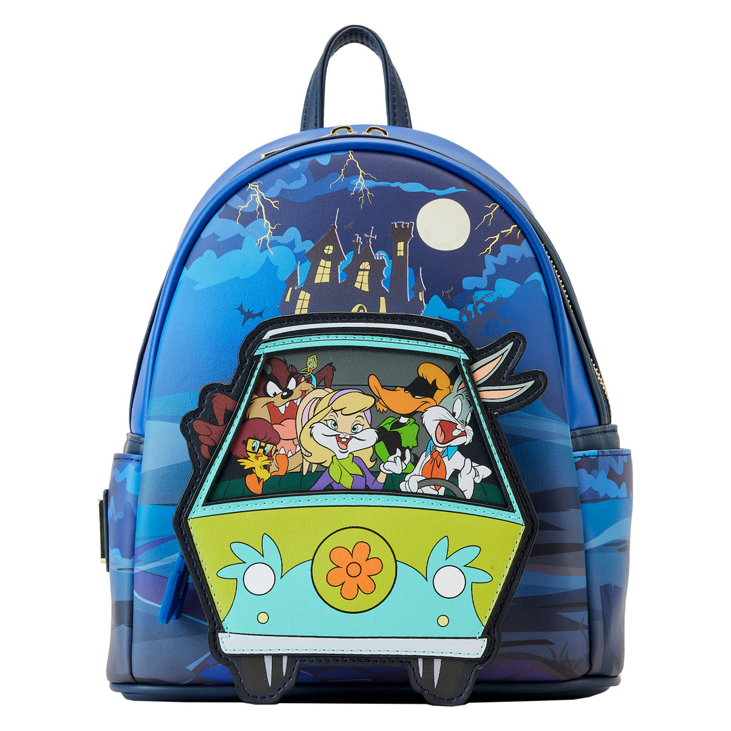 LF WB 100TH ANNIVERSARY LOONEY TUNES SCOOBY MASH UP MINI BACKPACK