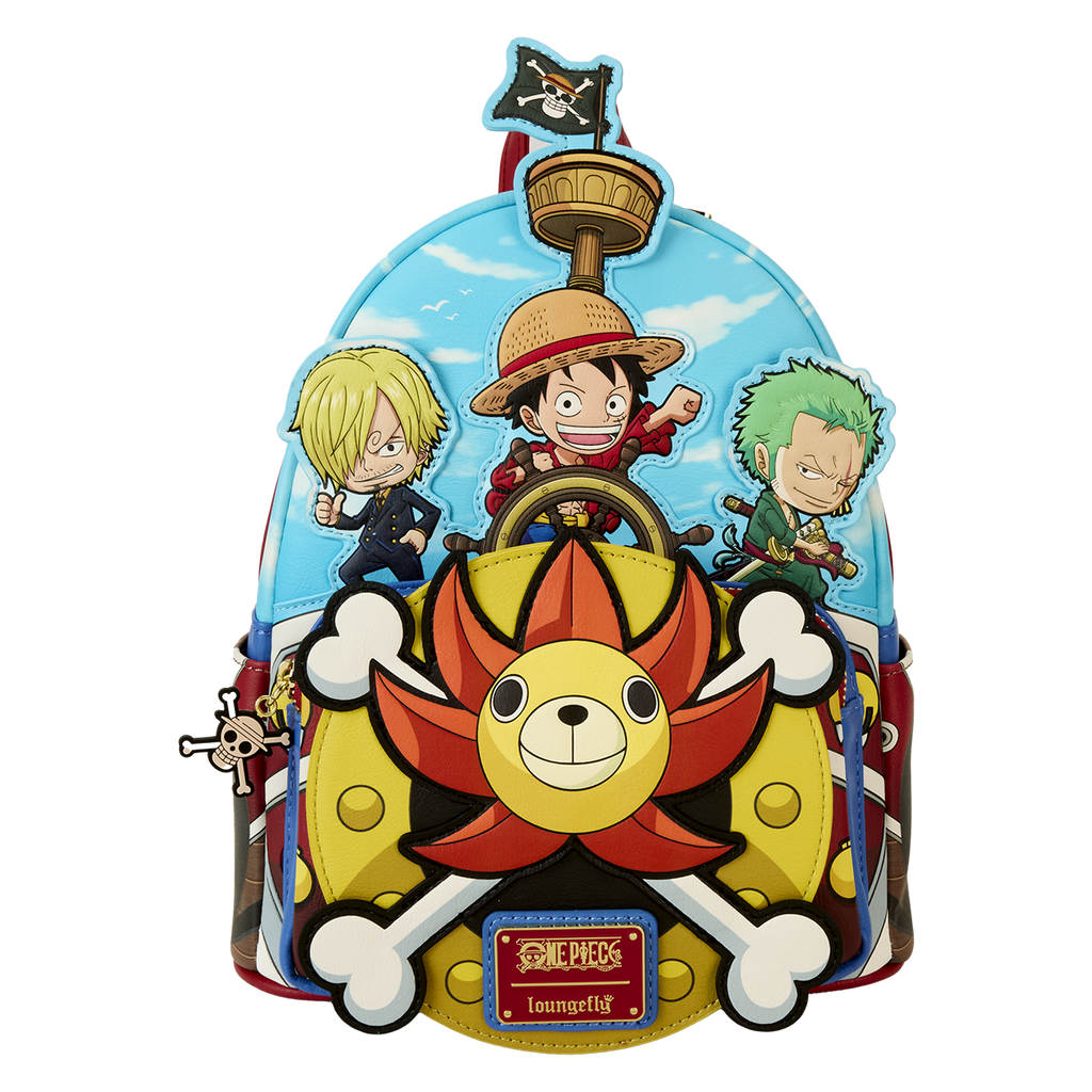 LOUNGEFLY TOEI ONE PIECE MINI BACKPACK