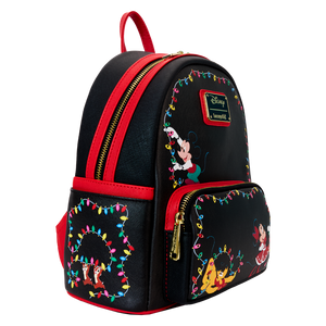 Loungefly Mickey & Friends Christmas Light Decorations Light Up Mini Backpack