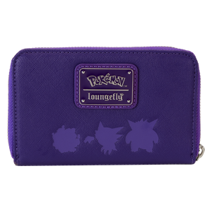 Loungefly Pokémon Gengar Evolution Zip Around Wallet