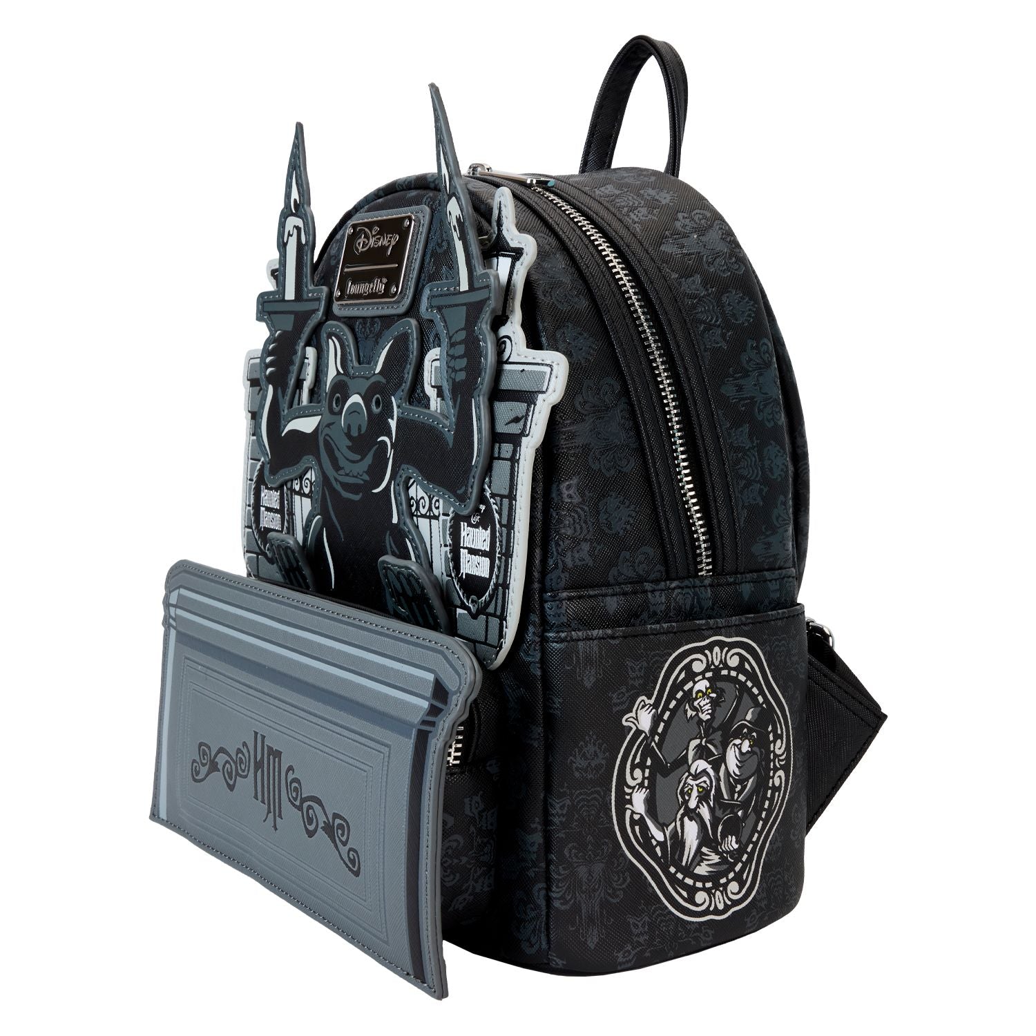 Loungefly DISNEY HAUNTED MANSION GARGOYLE WALLPAPER MINI BACKPACK